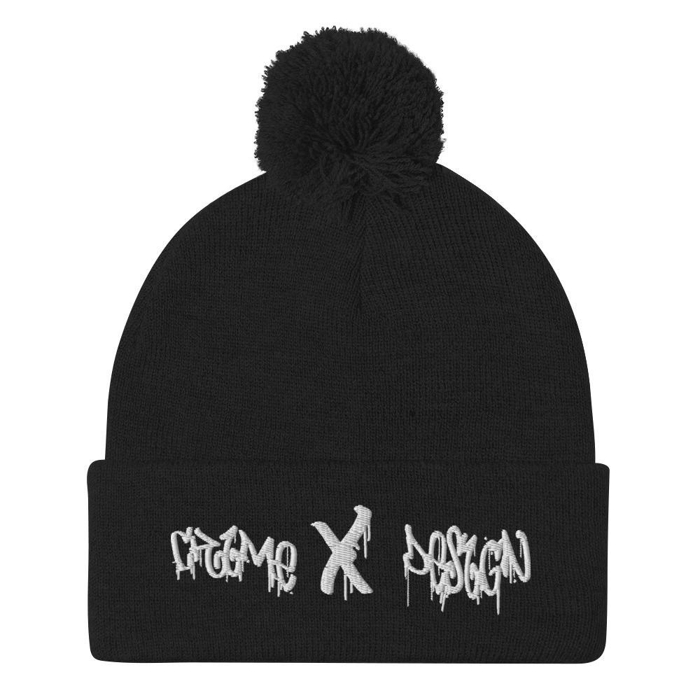 Crime X Design Puff Beenie